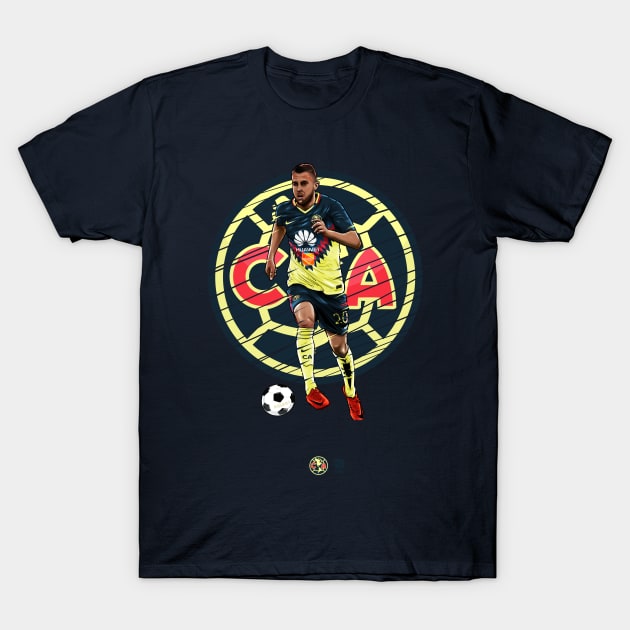 Jeremy Menez America Aguilas T-Shirt by akyanyme